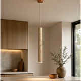 Yellow Travertine Nordic Pendant Light - Image 2