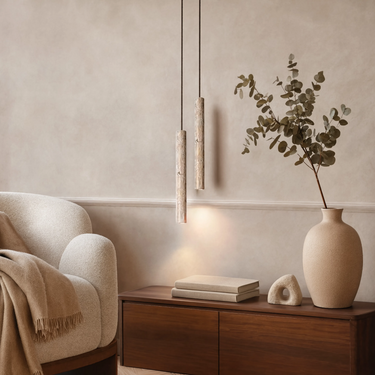 Yellow Travertine Nordic Pendant Light - Image 5