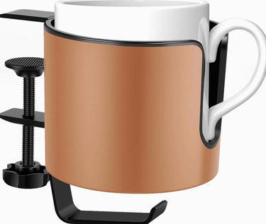 2-in-1 Desk Cup Holder With Headphone Hook And Adjustable Clamp - Image 9