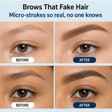 2-in-1 Microblading Brow Pen With Tint Brush Waterproof - Image 9