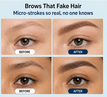 2-in-1 Microblading Brow Pen With Tint Brush Waterproof - Image 9