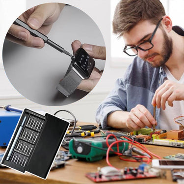 24 In 1 Precision Screwdriver Set With Magnetic Bits And 360° Rotating Handle - Image 5