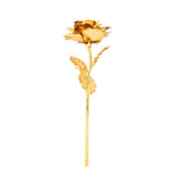 24K Gold Dipped Christmas Gold Rose In Gift Box - Image 3