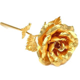 24K Gold Dipped Christmas Gold Rose In Gift Box - Image 4