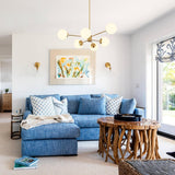 6 8 Mid-Century Globe Chandelier - Image 5