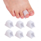 6 Pack Gel Toe Spacers With Toe Loop Design For All-Day Wear - Image 1