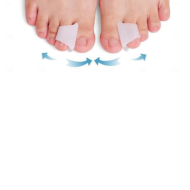 6 Pack Gel Toe Spacers With Toe Loop Design For All-Day Wear - Image 4