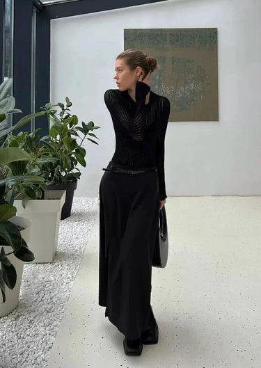 Erika | Women’s Sheer Wool Top | Lightweight 3