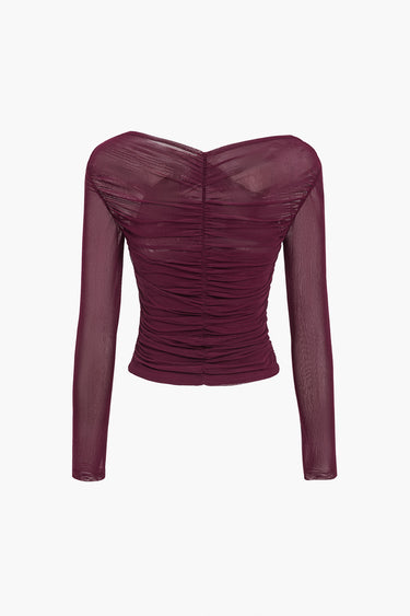 Enchanted Sheer Mesh Top 3