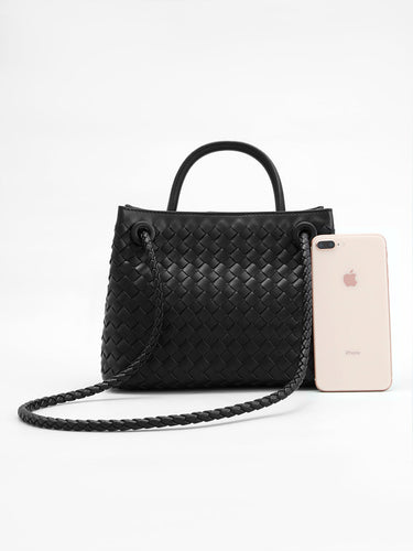 Metal Twist Detail Handle Bag 2