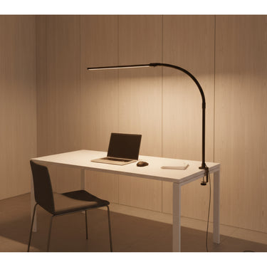 Adjustable Metal Clamp Desk Lamp With Integrated LED Light Bar - Image 5