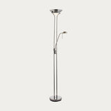 Adjustable Metal Task Floor Lamp With Dual Light Heads - Image 3