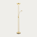 Adjustable Metal Task Floor Lamp With Dual Light Heads - Image 5