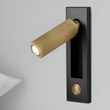 Adjustable Metal Wall Reading Light With Pull-Out Arm - Image 5