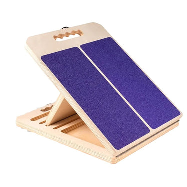 Adjustable Wooden Slant Board With Five Locked Incline Settings For Stretching - Image 8