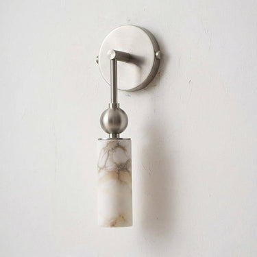 Alabaster Wall Lamp With Cylindrical Shade - Image 6