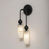 Alabaster Wall Lamp With Cylindrical Shade - Image 7
