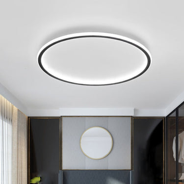 Aluminium Ring Ceiling Light With Integrated LED - Image 7