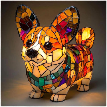 Artistic LED Night Light Powered Dog Lamp - Image 12