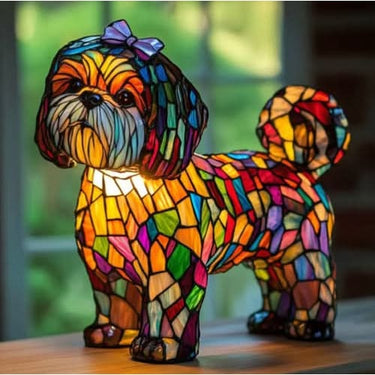 Artistic LED Night Light Powered Dog Lamp - Image 26