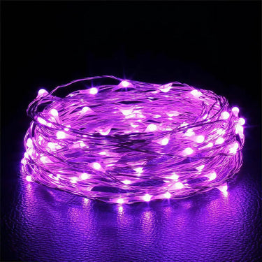 Battery Operated Wire LED Fairy String Lights - Image 1