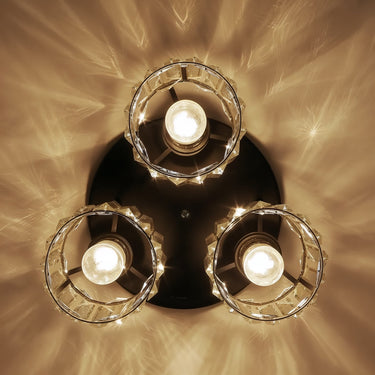Black K9 Crystal Ceiling Light - Image 5