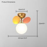 Branching Bubble Chandelier With Milk Glass Shades - Image 20