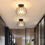 Cage Ceiling Light With Crystal Rods - Image 3