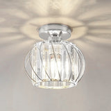 Cage Ceiling Light With Crystal Rods - Image 7