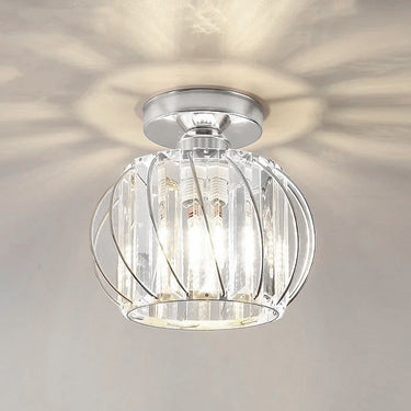 Cage Ceiling Light With Crystal Rods - Image 7