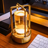 Caged Crystal Lantern With Removable Metal Casing - Image 2