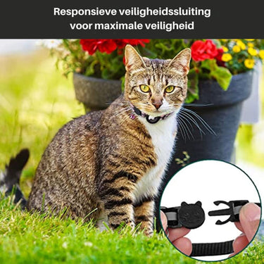 Cat GPS Tracker Collar With Reflective Design For Enhanced Visibility At Night And Quick Release Closure To Prevent Choking Hazards - Image 5