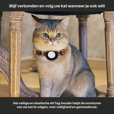 Cat GPS Tracker Collar With Reflective Design For Enhanced Visibility At Night And Quick Release Closure To Prevent Choking Hazards - Image 3