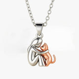 Cat Necklace For Cat Lovers Stainless Steel Beth Cat-Inspired Collar Design - Image 1
