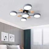 Charlie Contemporary Round Iron Chandelier - Image 6