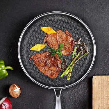 Chefcraft Stainless Steel Non Stick Frying Pan For Effortless Everyday Cooking - Image 4