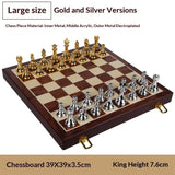 Chess Set With Folding Board Solid 52 X 52 - Image 7