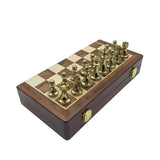 Chess Set With Solid Wood Folding Board And Large Pieces - Image 7