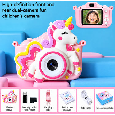Children's Camera With Unicorn Design 32GB Memory HD Video And Rechargeable Battery - Image 9