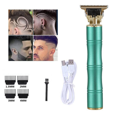 Christmas Hair Trimmer Wireless Pro Cordless Electric Razor With Fast Charging For Men - Image 6