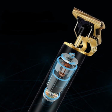 Christmas Hair Trimmer Wireless Pro Cordless Electric Razor With Fast Charging For Men - Image 3