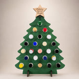 Christmas Tree Bottle Advent Calendar With 24 Compartments - Image 1