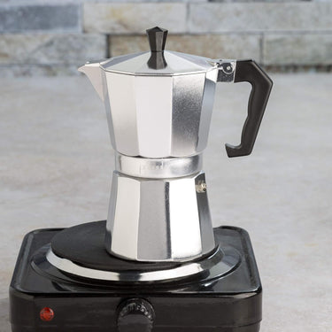 Classic Stovetop Moka Pot For Italian And Cuban Café Brewing - Image 4