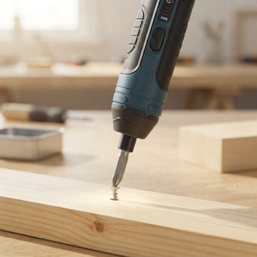 Cordless Electric Screwdriver With 3.6V Lithium Battery USB Rechargeable Ergonomic Grip And Bit - Image 1