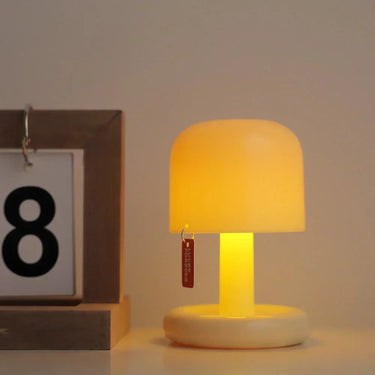 Cordless Mushroom Table Lamp With Portable Mood Lighting - Image 7