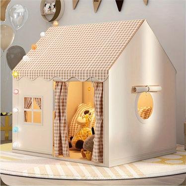Cozy Indoor Play Tent For Kids Lightweight Playhouse With Soft Fabric Easy Setup And Carry Bag - Image 1