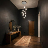Crystal Glass Bubble Chandelier Modern Foyer Light - Image 4