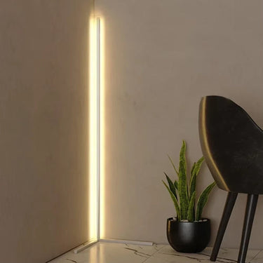 Dimmable LED Corner Floor Lamp With Remote Control - Image 4