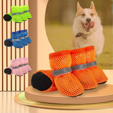 Dog Shoes With Non-Slip Sole And Adjustable Straps For Secure Indoor And Outdoor Wear - Image 1