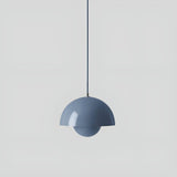Dome Metal Pendant Light With Flowerpot Design - Image 10